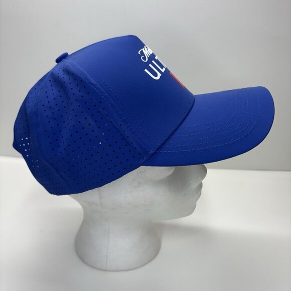 Michelob Ultra Trucker Hat Blue Mesh Snapback Cap Beer Logo Adjustable Baseball - Picture 4 of 8